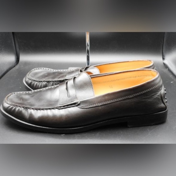 Tods Authentic Brown Slip On Loafer Sz 12 ﻿ ﻿ main image 4